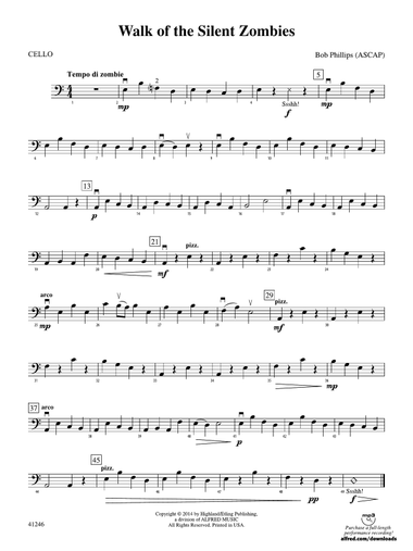 Walk of the Silent Zombies: Cello