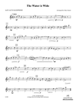 The Water Is Wide: E-flat Alto Saxophone