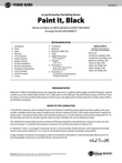 Paint It, Black: Score