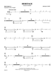 Heritage (Concert Overture): 2nd Percussion