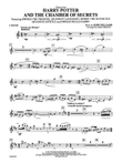 Harry Potter and the Chamber of Secrets, Themes from: Flute mini preview