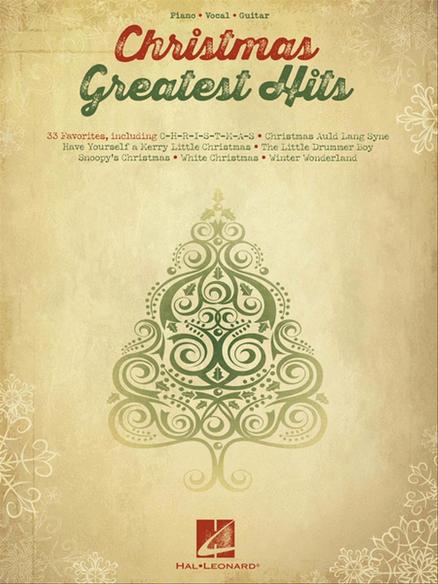 Christmas Greatest Hits Piano, Vocal, Guitar scores gallery preview page 1