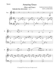 AMAZING GRACE (Flute Piano and Flute Part)