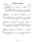 Awash in Light - Third Movement, Starlight