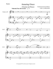 AMAZING GRACE (Bb Clarinet Piano and Clarinet Part)