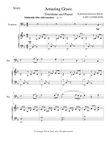 AMAZING GRACE (Trombone Piano and Trombone Part)