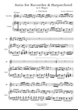 Suite for Recorder and Harpsichord in C major