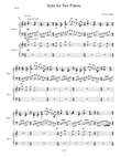 Suite for Two Pianos