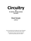 Circuitry for Clarinet / Bass Clarinet and Piano