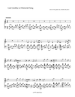 Last Goodbye or Memorial Song, music for piano by Andrei Krylov