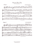 Bonnie Blue Flag for Three Flutes and piano (opt. 3 Clarinets)