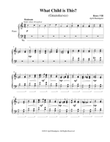 What Child is This? (Greensleeves)