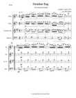 Reindeer Rag by Joseph Lamb for Woodwind Quartet