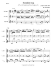 Reindeer Rag by Joseph Lamb for Saxophone Trio (AAT)