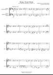 Home, Sweet Home (for violin duet, suitable for grades 1-3)