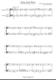 Home, Sweet Home (for viola duet, suitable for grades 1-3)