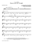 Dance with Me Tonight - Electric Guitar