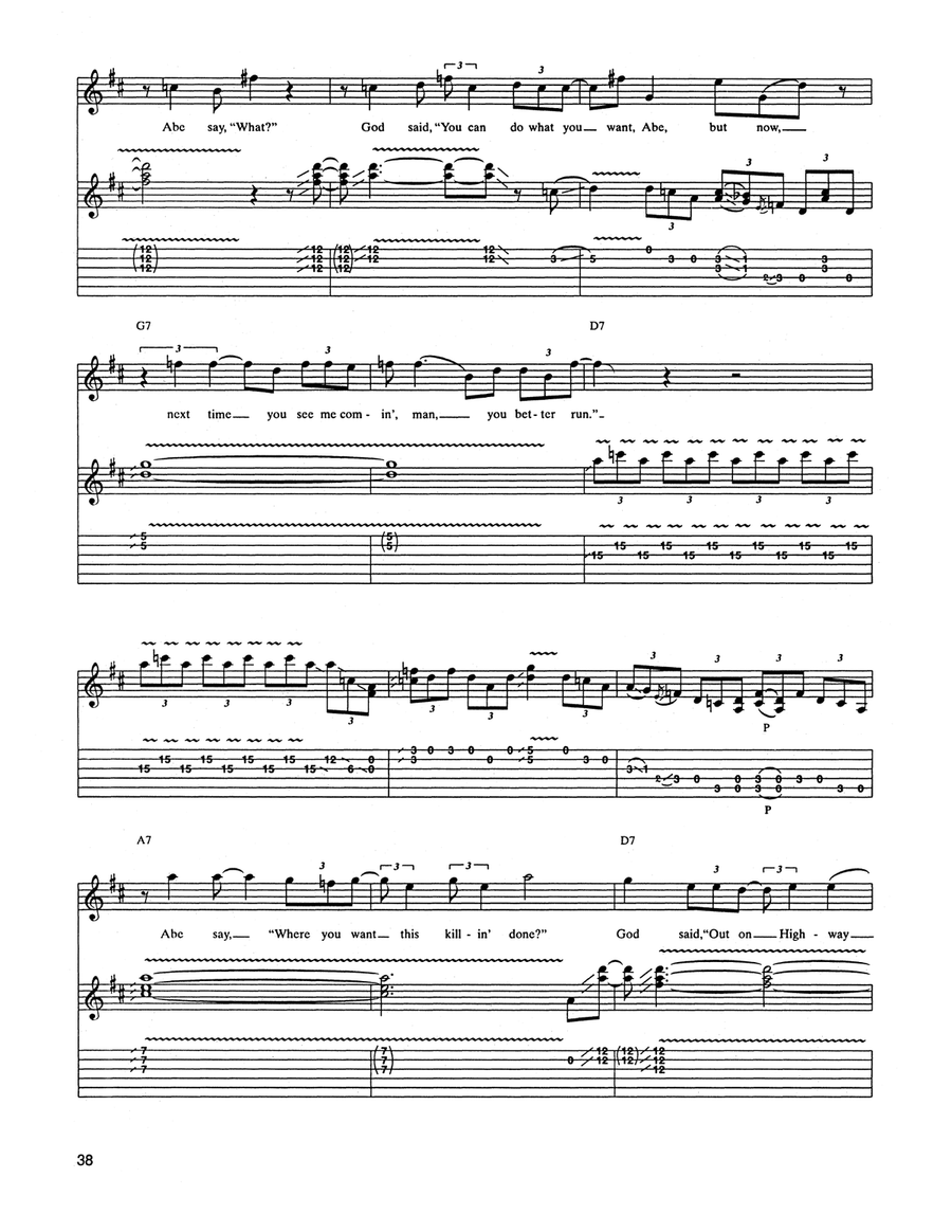 Highway 61 Revisited Highway 61 Revisited Acoustic Guitar scores gallery preview page 2