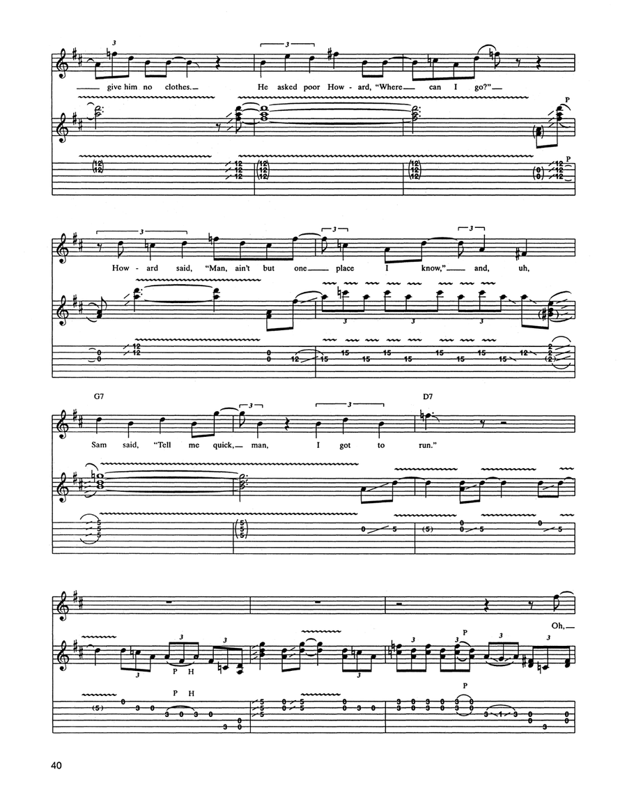 Highway 61 Revisited Highway 61 Revisited Acoustic Guitar scores gallery preview page 4