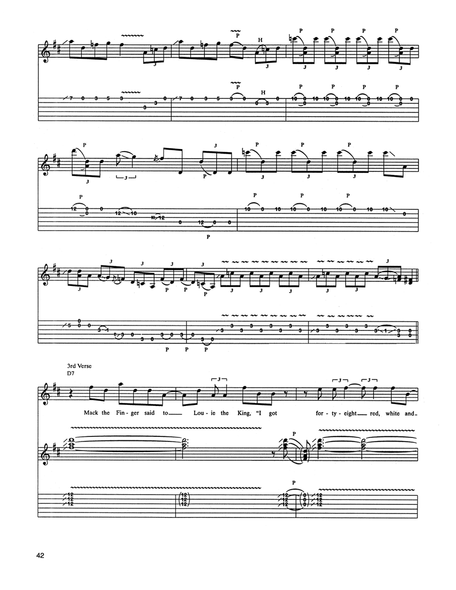 Highway 61 Revisited Highway 61 Revisited Acoustic Guitar scores gallery preview page 6