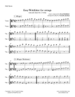Easy Wohlfahrt for strings - selected duets for 2 violas