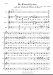 Der Klonschafgesang for male voice choir (ATTB) mini preview