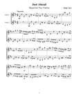 Just Ahead for Two Violins