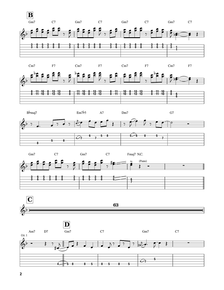 Fascinating Rhythm Fascinating Rhythm Electric Guitar scores gallery preview page 2