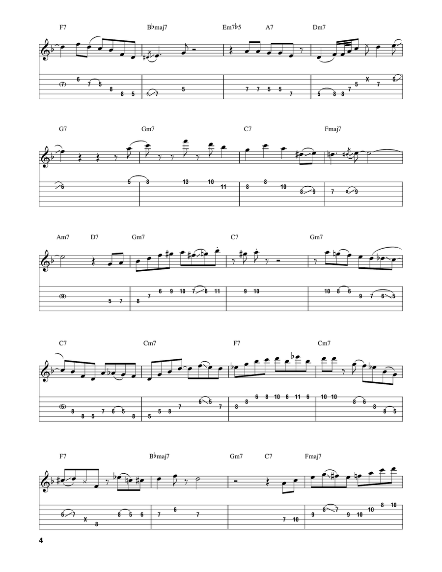 Fascinating Rhythm Fascinating Rhythm Electric Guitar scores gallery preview page 4