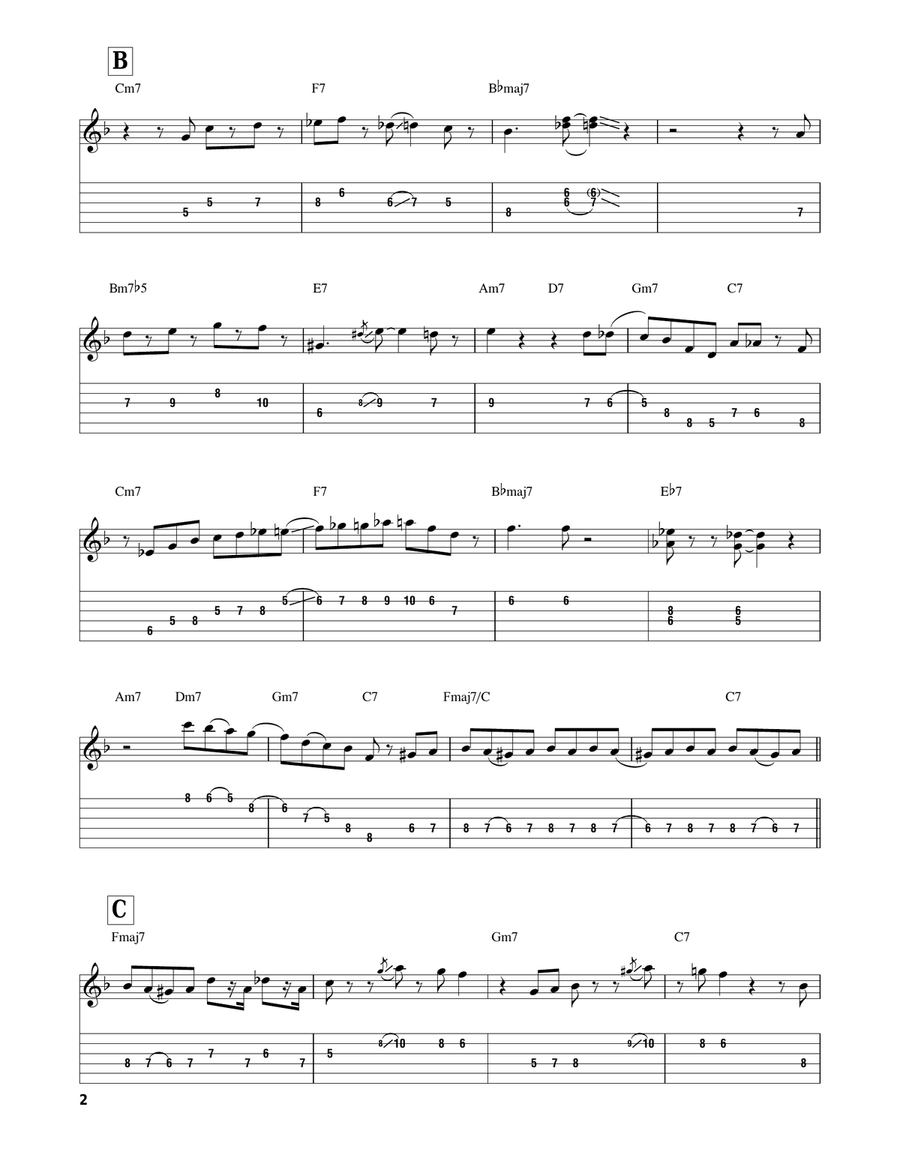 All Alone All Alone Electric Guitar scores gallery preview page 2