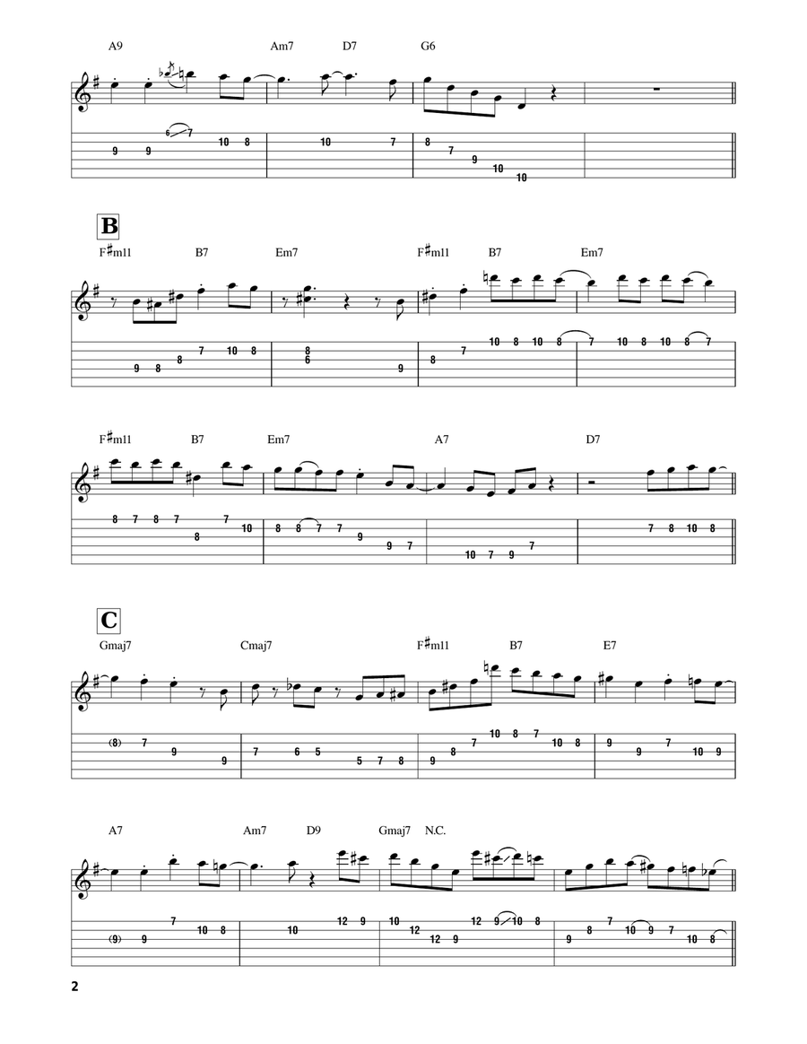 There Is No Greater Love There Is No Greater Love Electric Guitar scores gallery preview page 2