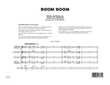 Boom Boom - Conductor Score (Full Score)