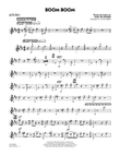 Boom Boom - Alto Sax 1