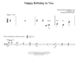 Happy Birthday To You (arr. Phillip Keveren)