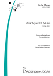 Streichquartett A-Dur