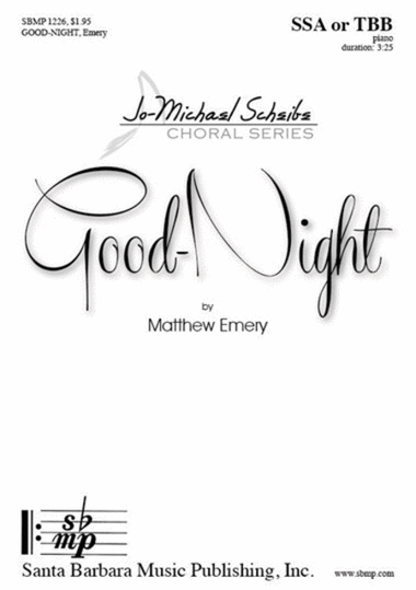 Good-Night - SSA Octavo