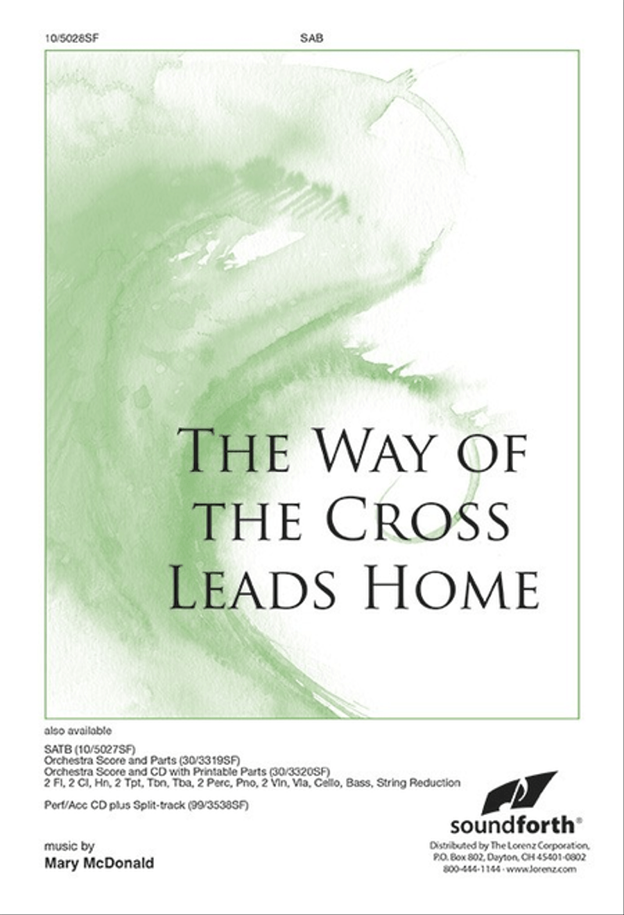 The Way of the Cross Leads Home 3-Part scores gallery preview page 1
