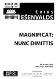 Magnificat & Nunc Dimittis for Mixed Choir (SSAATTBB)
