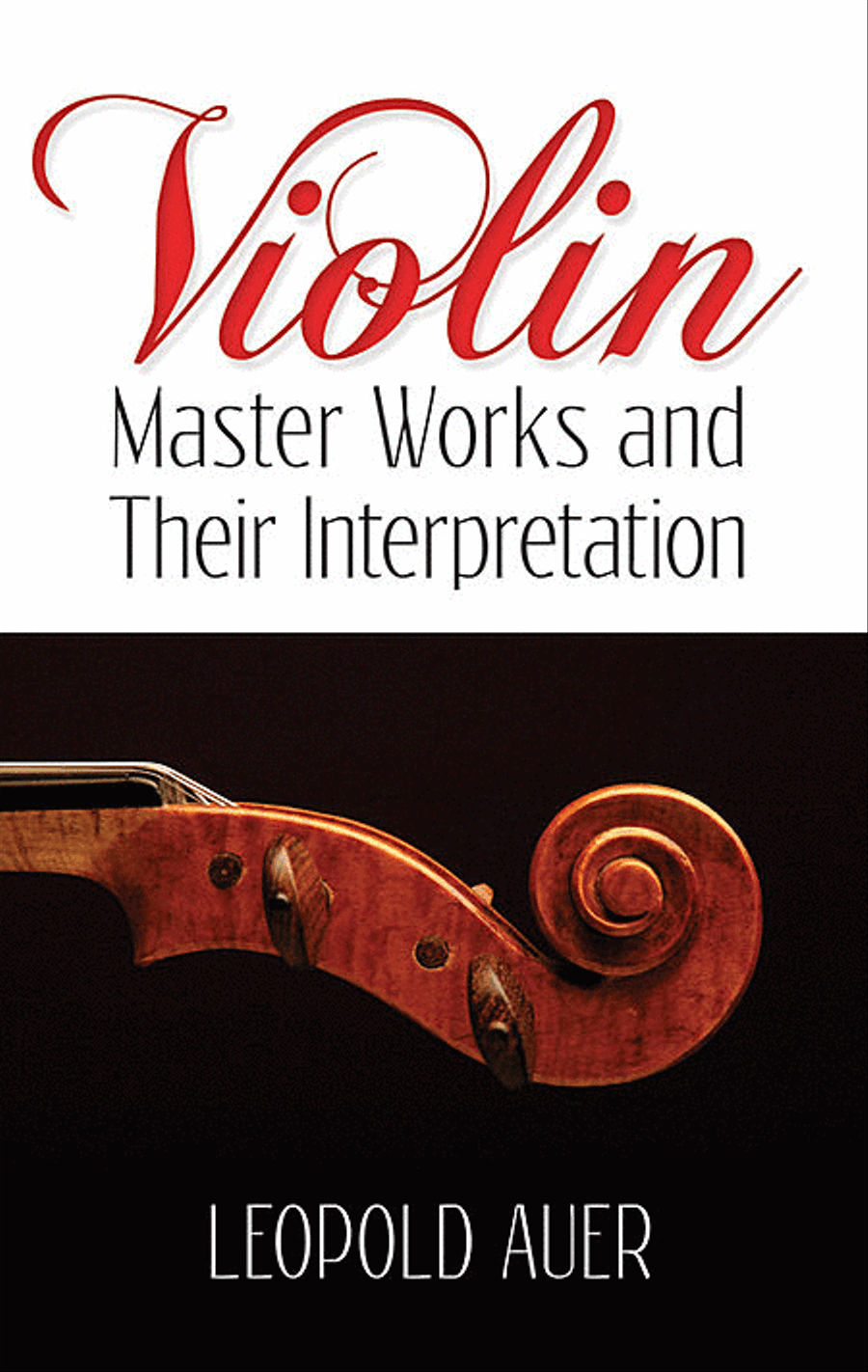 Violin Master Works and Their Interpretation Violin Solo scores gallery preview page 1