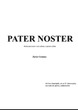 PATER NOSTER
