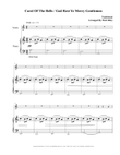 Carol of the Bells / God Rest Ye Merry Gentlemen – Violin