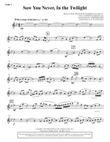 Saw You Never, In The Twilight (from Season Of Wonders) - Violin 1