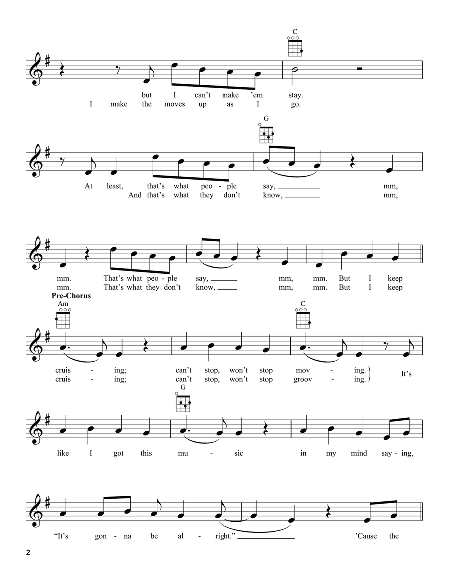 Shake It Off Shake It Off Ukulele scores gallery preview page 2