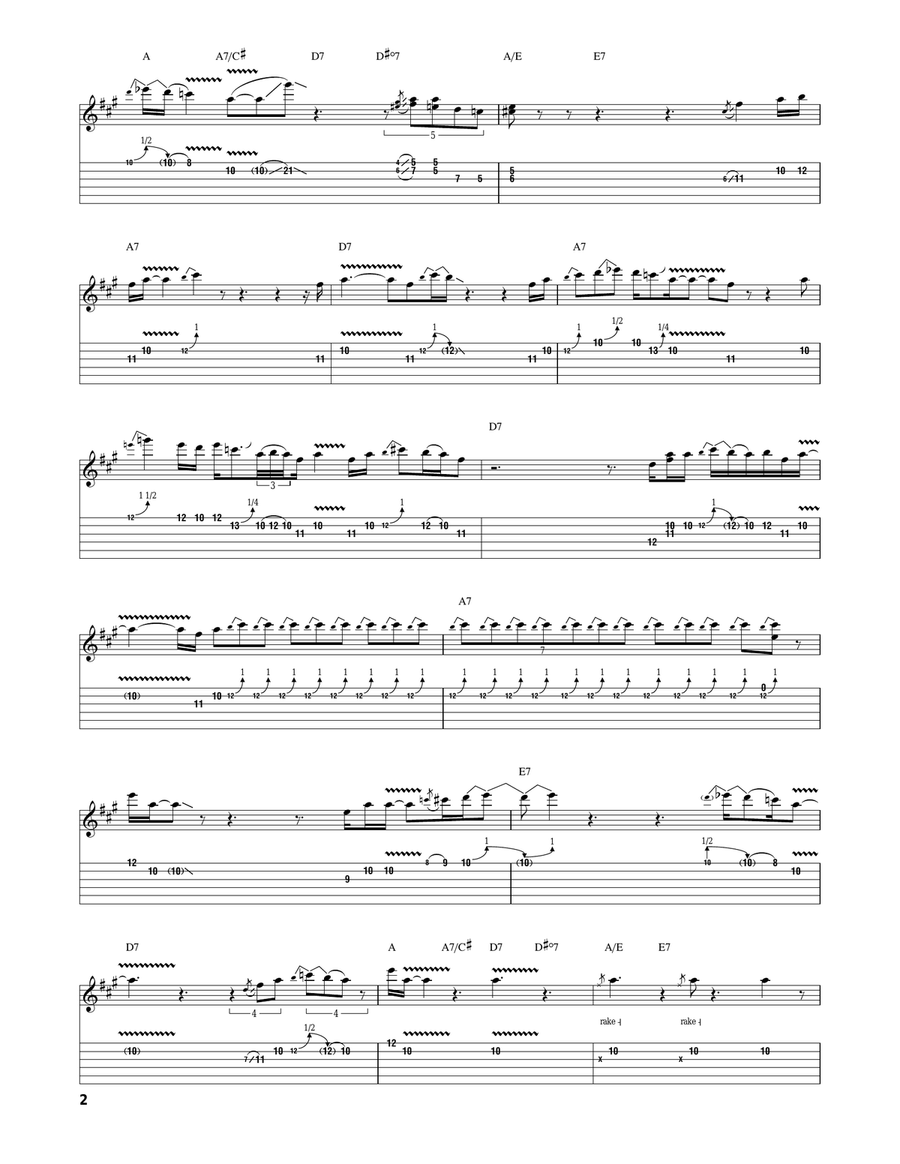 Worry, Worry Acoustic Guitar scores gallery preview page 2