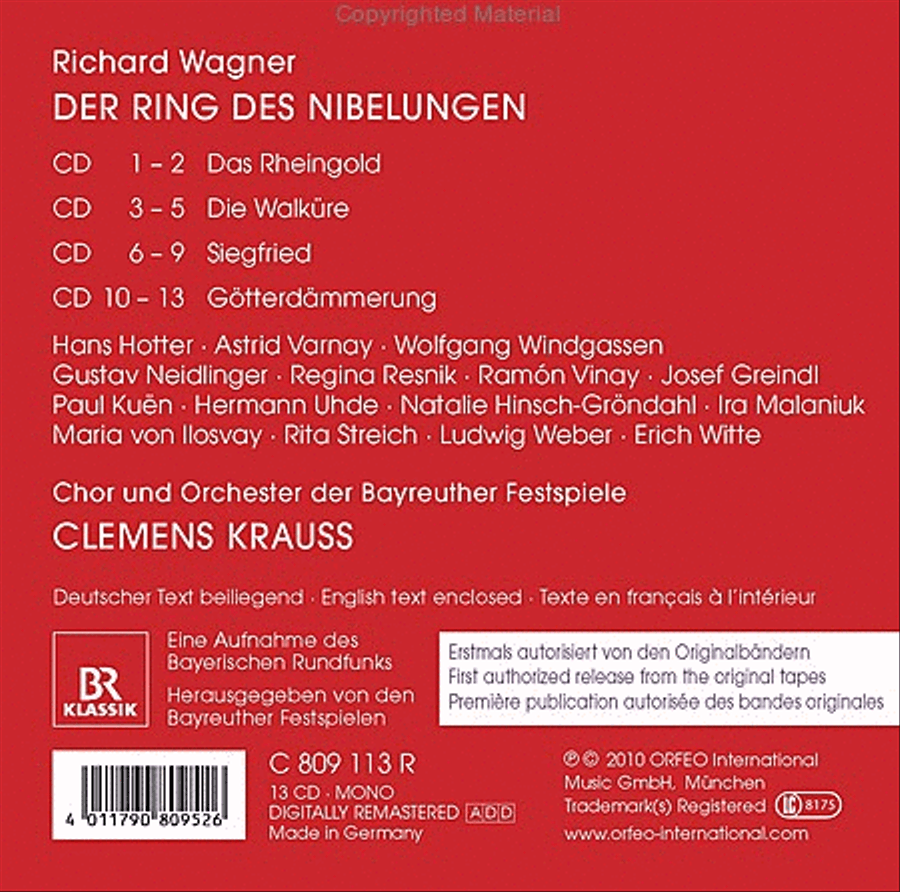 Der Ring Des Nibelungen Listening CD scores gallery preview page 2