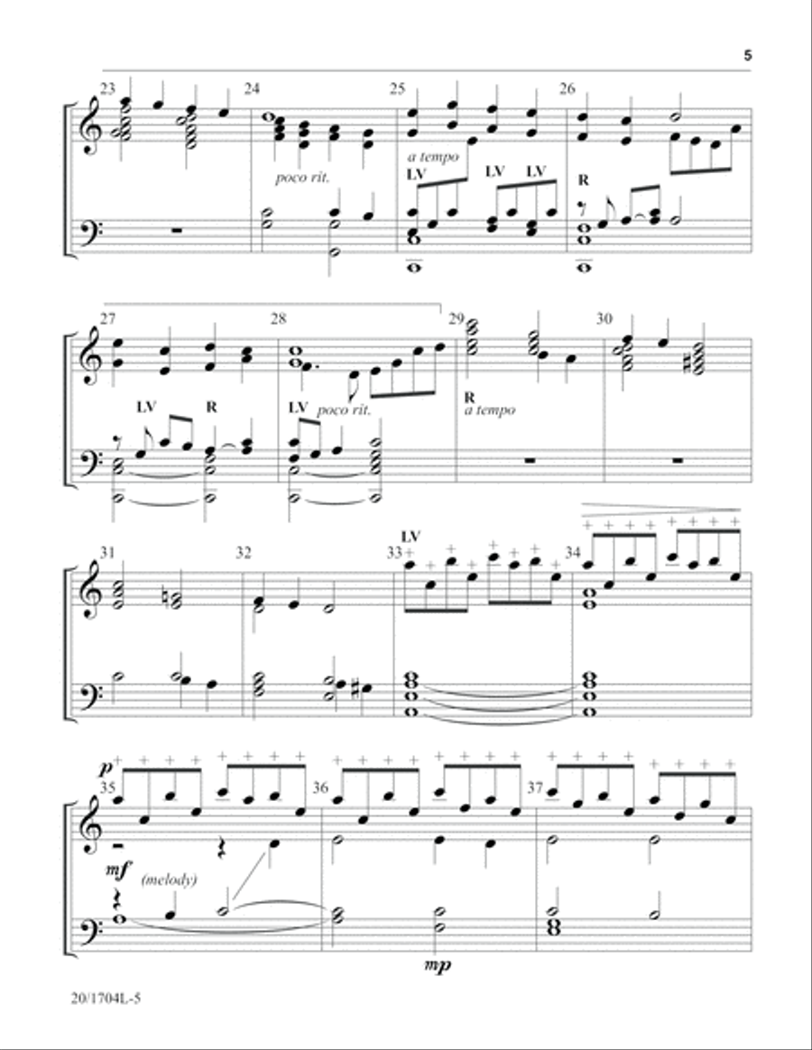 Humbly, Let Us Break Bread (Digital Download) 5-Octaves scores gallery preview page 5