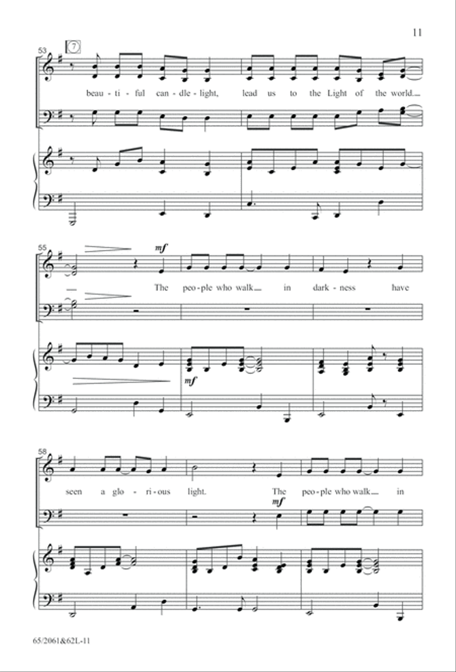 Images of Adoration (Digital Download) 4-Part scores gallery preview page 11