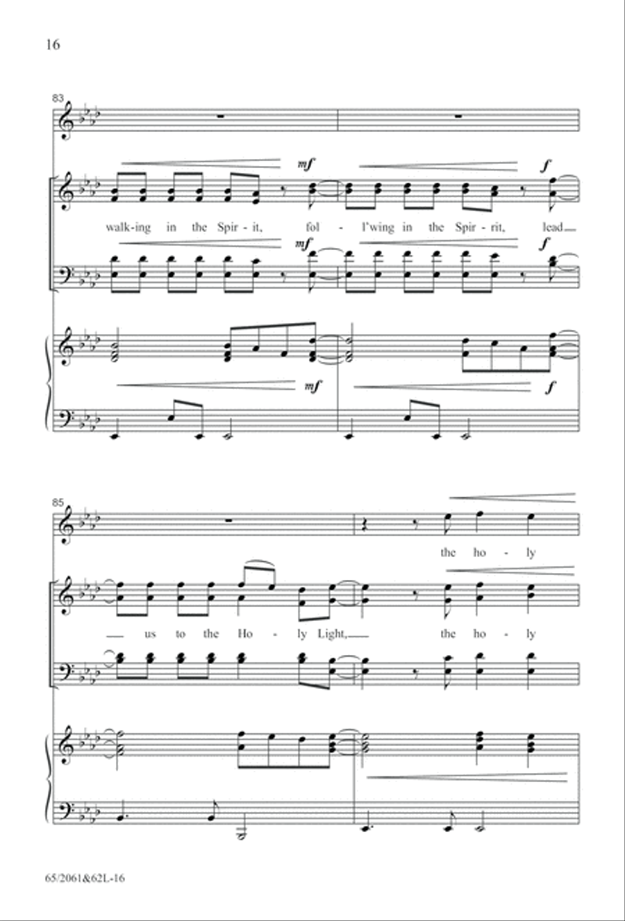 Images of Adoration (Digital Download) 4-Part scores gallery preview page 16