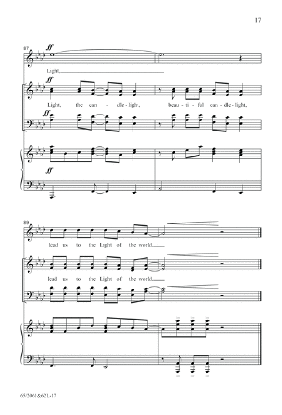 Images of Adoration (Digital Download) 4-Part scores gallery preview page 17