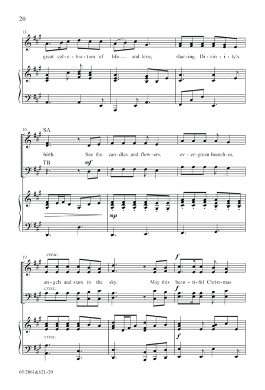 Images of Adoration (Digital Download) 4-Part scores gallery preview page 20